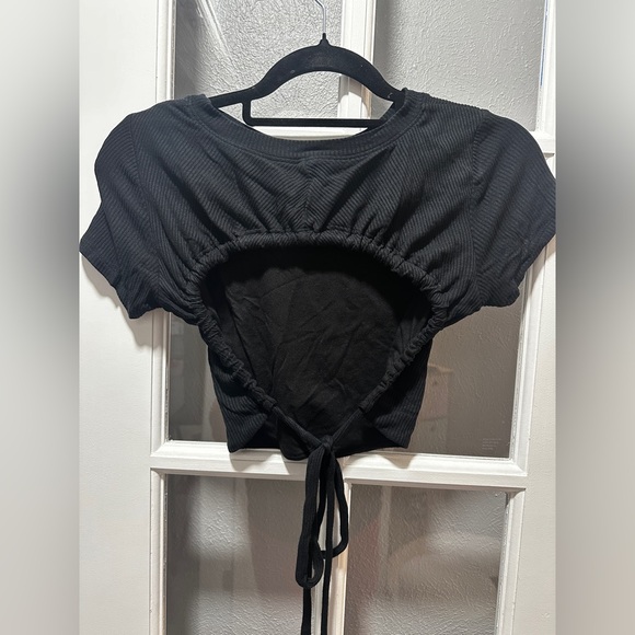 Alo Yoga Ribbed Manifest Short Sleeve - Picture 10 of 10